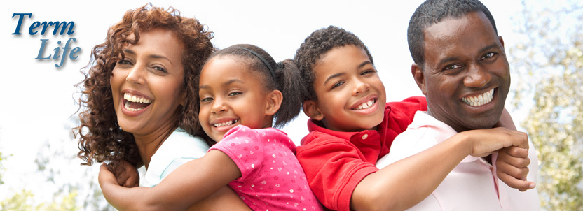 Family smiling and laughing