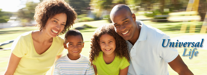 Smiling family